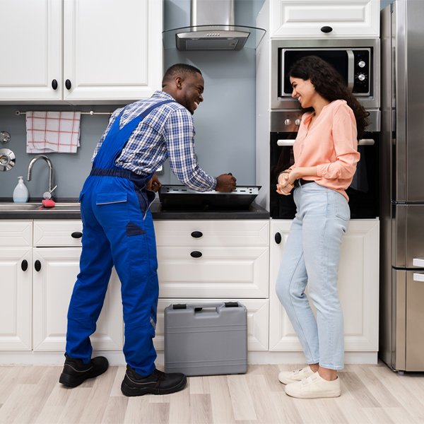 can you provide an estimate for cooktop repair before beginning any work in Chewton PA